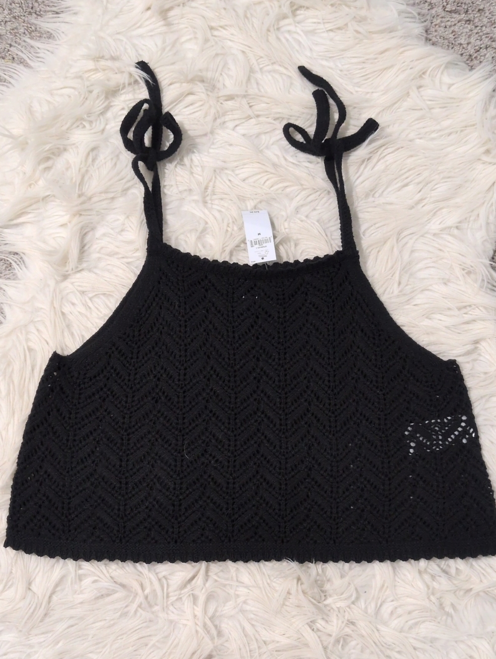 Gap Crochet Crop Tank
